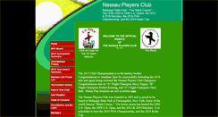 Desktop Screenshot of nassauplayers.org